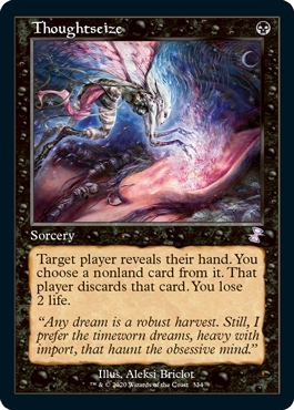 Thoughtseize Time Spiral Remastered - Retro Frame